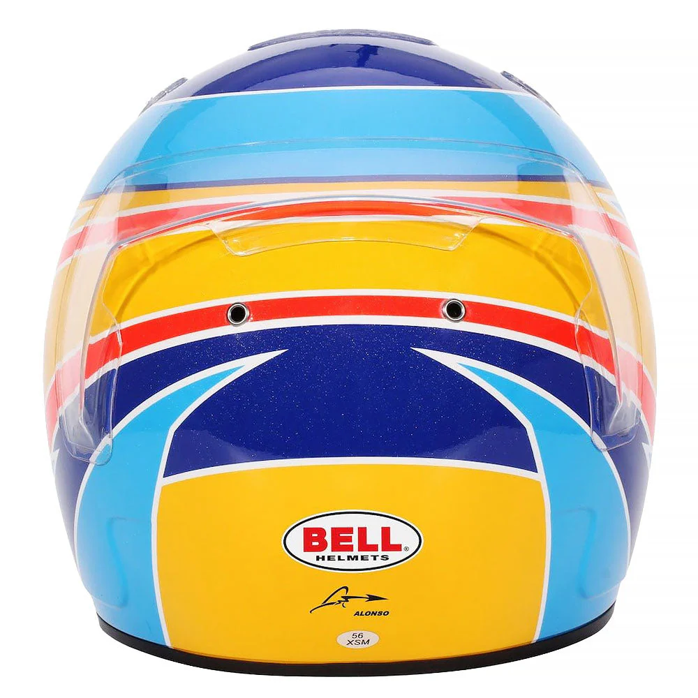 Competition Motorsport Bell KC7-CMR Fernando Alonso Karting Helmet Snell-fia CMR-2016 - Image 4