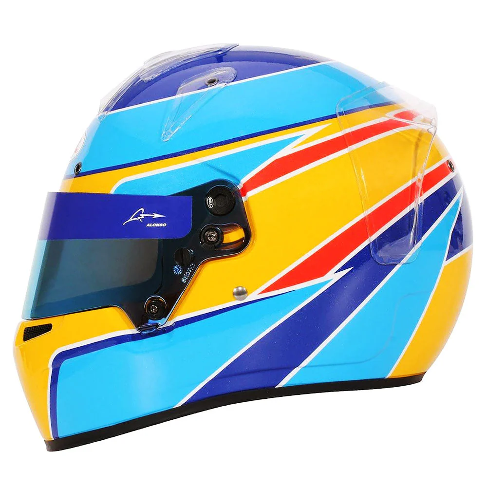 Competition Motorsport Bell KC7-CMR Fernando Alonso Karting Helmet Snell-fia CMR-2016 - Image 5