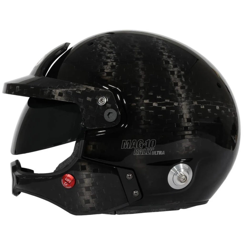 Bell MAG-10 ULTRA Rally Carbon Fiber SA2025 Helmet - Image 3