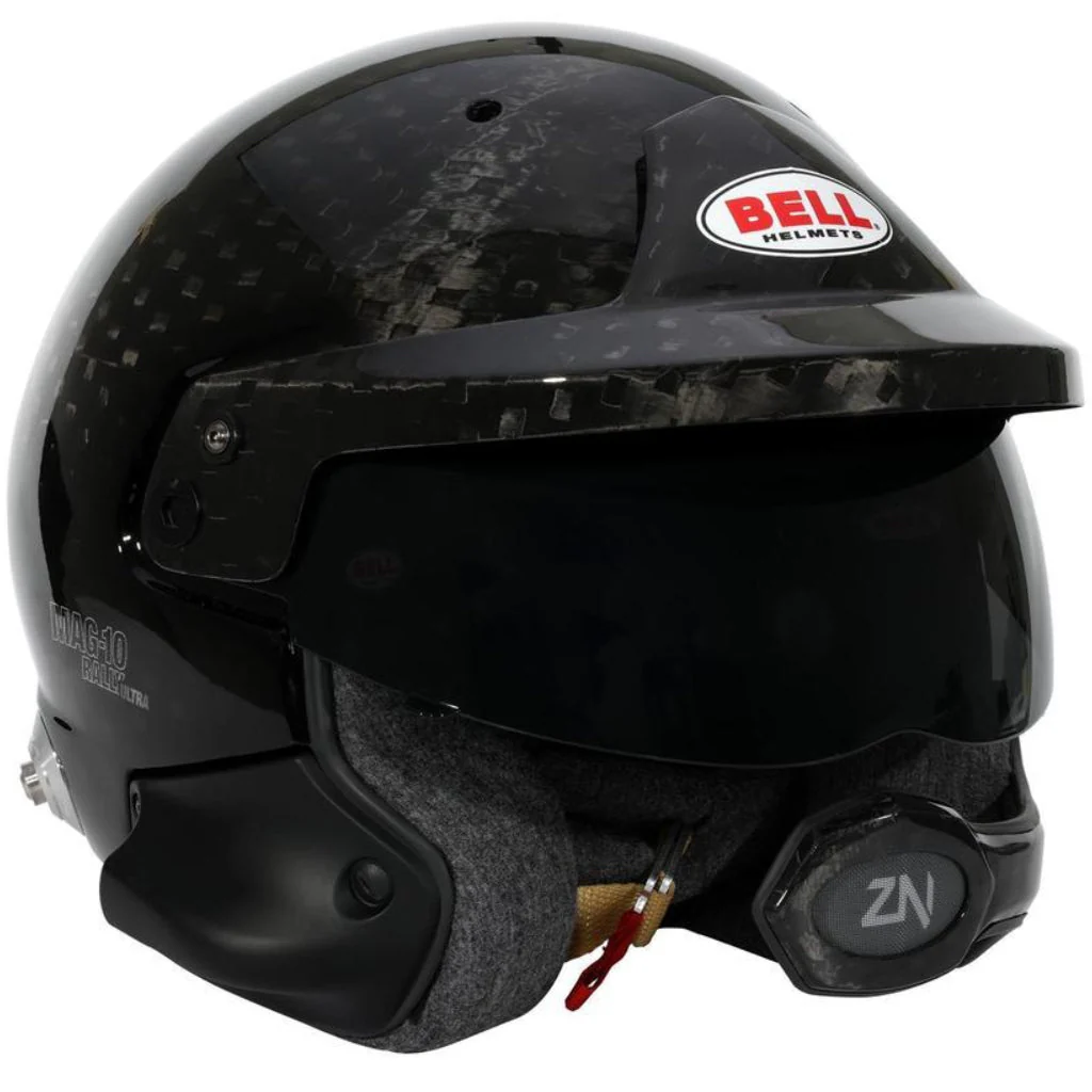 Bell MAG-10 ULTRA Rally Carbon Fiber SA2025 Helmet - Image 7