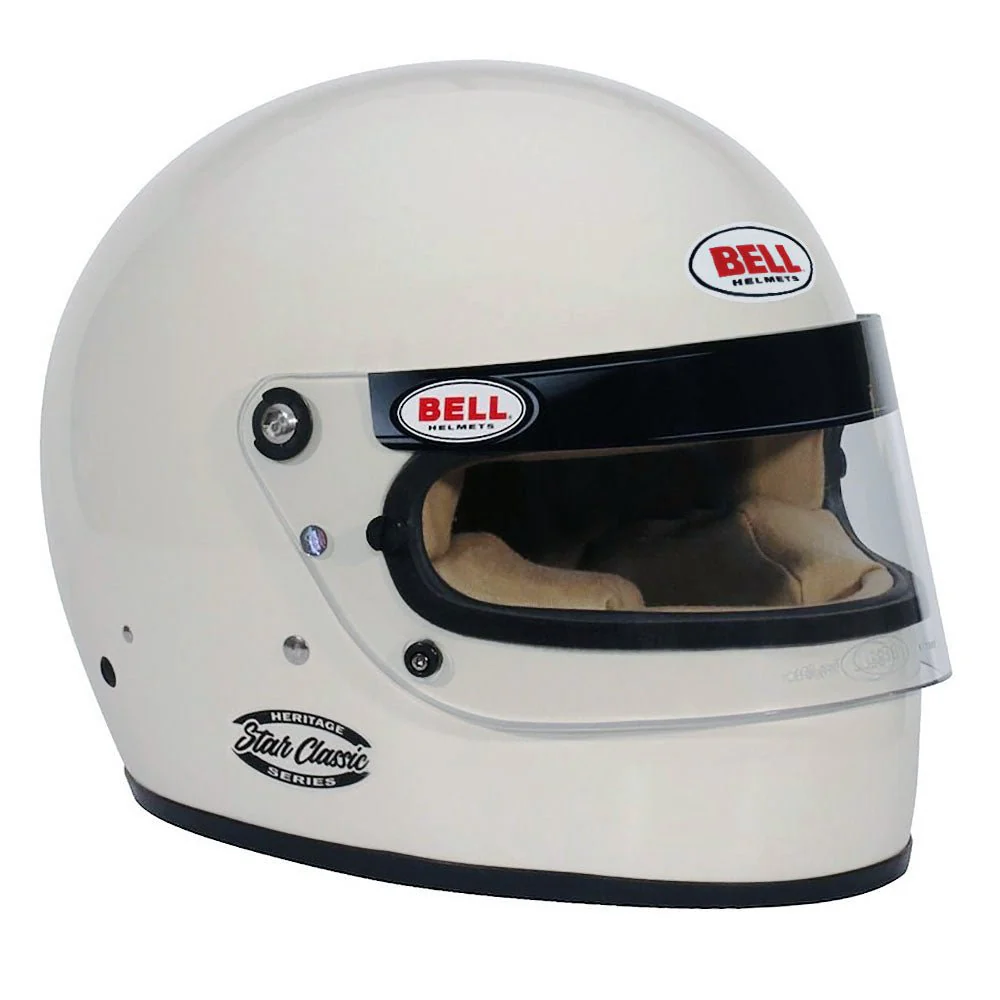 Competition Motorsport Bell Racing Star Classic Vintage Helmet - Image 2