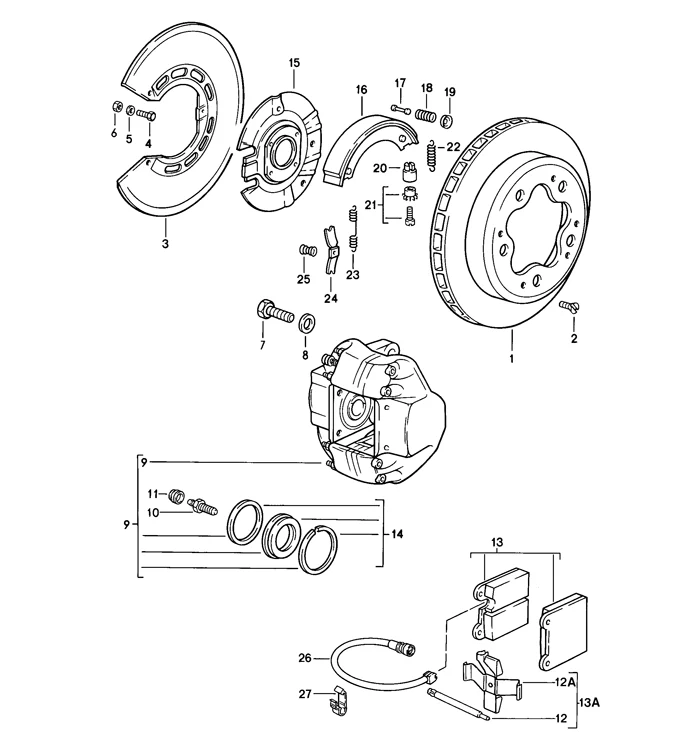 Brake Shoe Expander Bow for Porsche 356C, 911, and 912 (1964-89) - Image 3