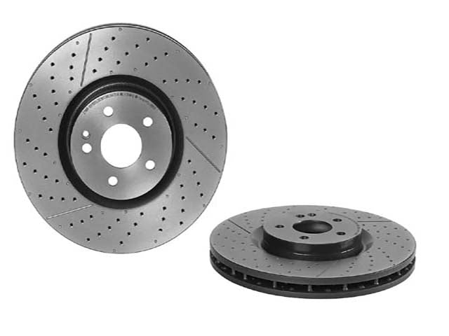 Brembo Front Brake Rotor for Mercedes-Benz CLA-Class/GLA-Class (2014–2019)