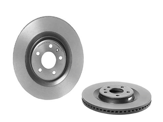 Brembo Rear Brake Rotor for Porsche Macan (2015-2024) - Image 5