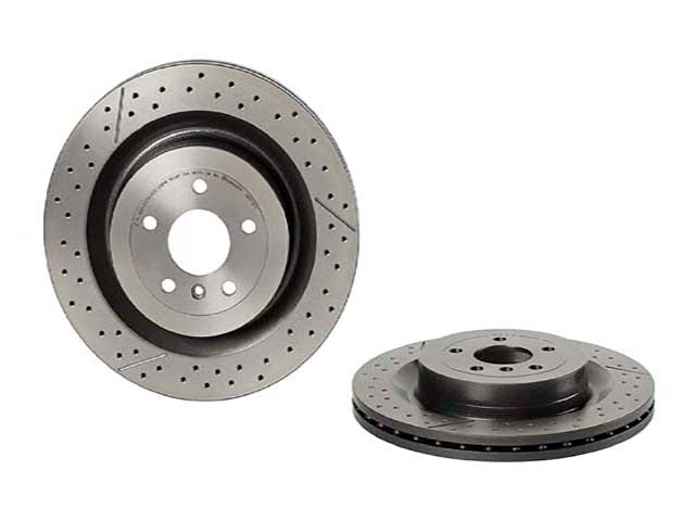 Brembo Front Brake Rotor for Mercedes-Benz GLE-Class/GLS-Class/GL-Class & more (2012–2019) (09.B710.11)