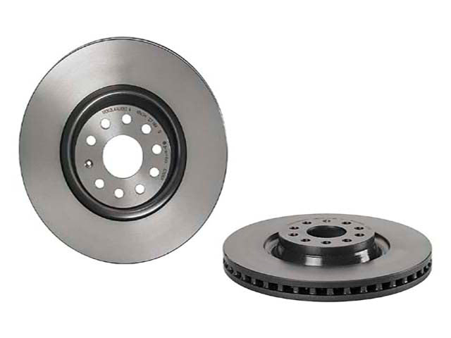 Brembo Front/Rear Brake Rotor for Volkswagen CC/Arteon/Golf R & more (2012–2025) - Image 2
