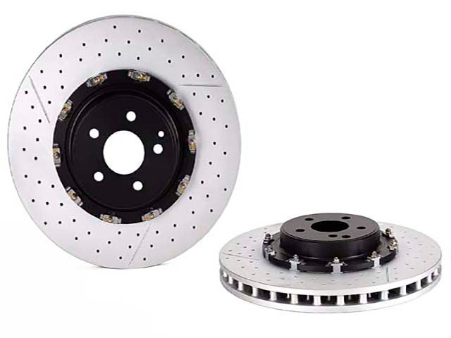 Brembo Front Brake Rotor for Mercedes-Benz S-Class/CL-Class (2005–2006) (09.8880.23)