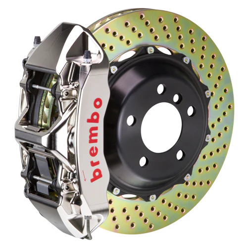 Brembo GT-R Nickel Plated Front Big Brake Kit for 987 Boxster