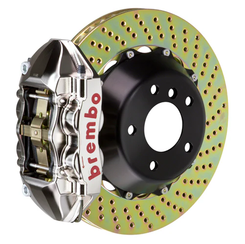 Brembo GT-R Nickel Plated Rear Big Brake Kit for 964 C2 Turbo/3.6 Turbo