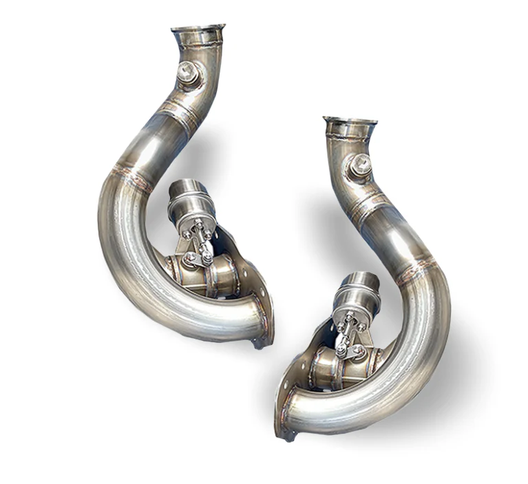 Bursch 1 5/8" GT3-Style Exhaust System W/Heat Exchangers for Porsche 911 (1969-89) - Image 8