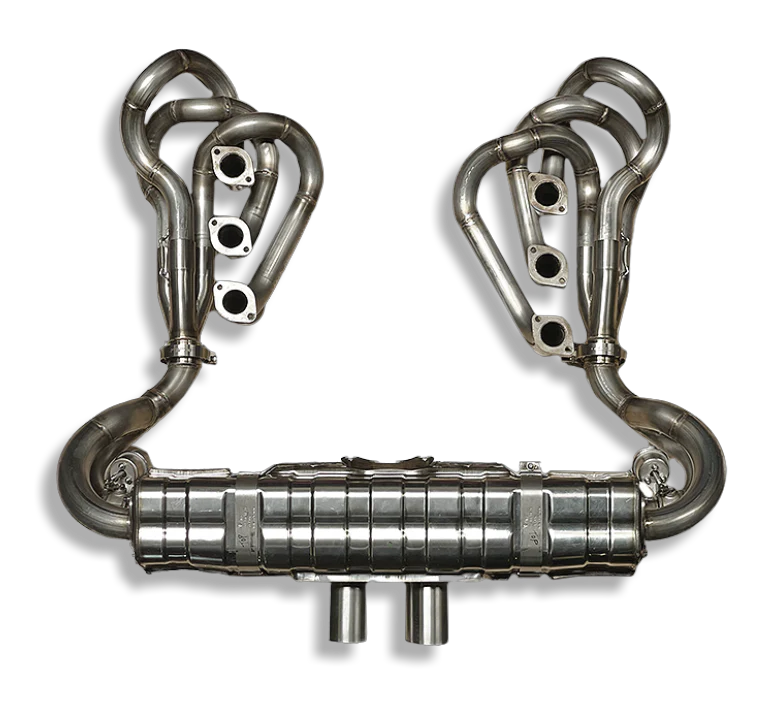 Bursch 1 5/8" GT3-Style Exhaust System for Porsche 911 (1969-89)