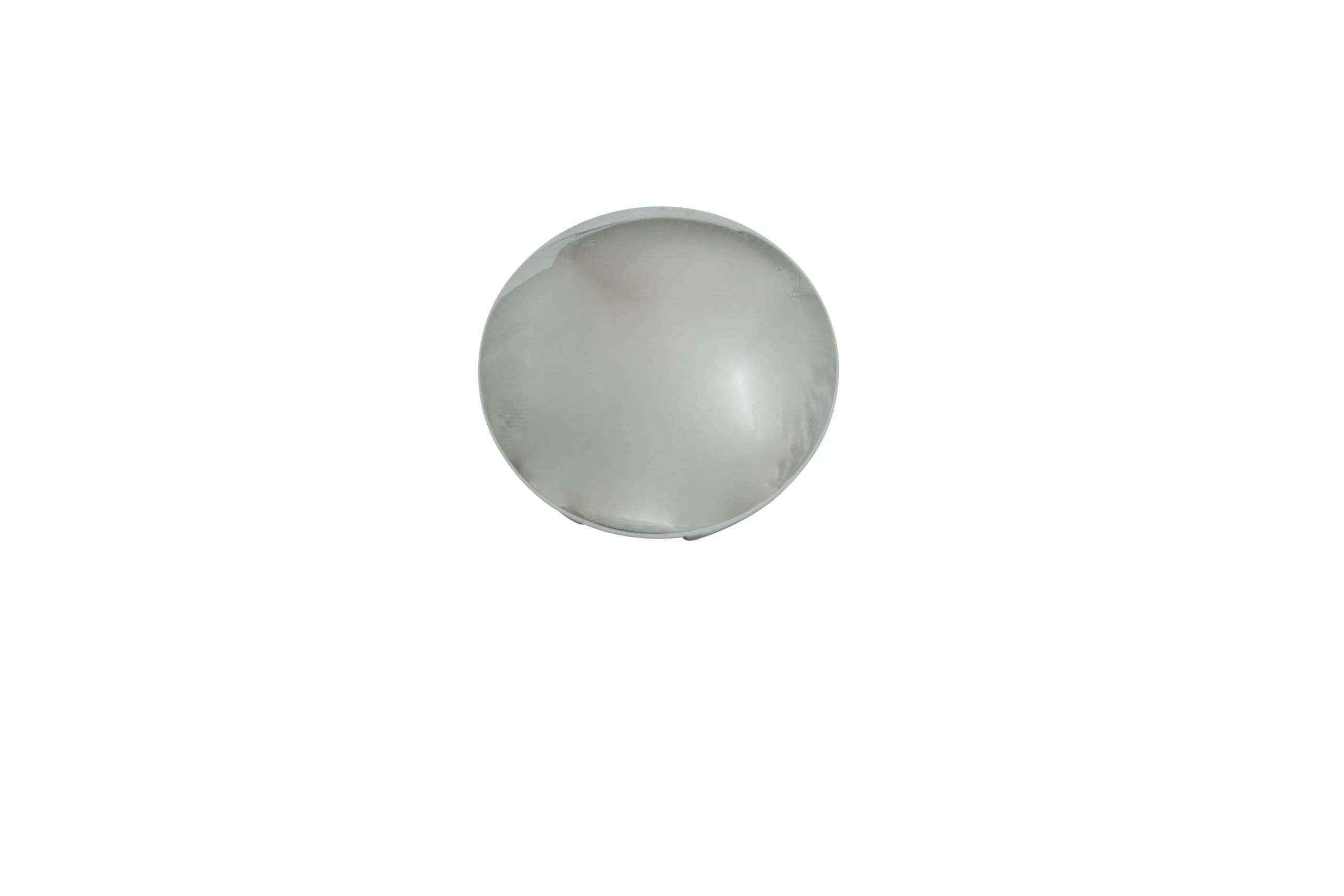 Cap Only (Plain) for 15" Raider, Push-On Chrome Plated Plastic with Ring