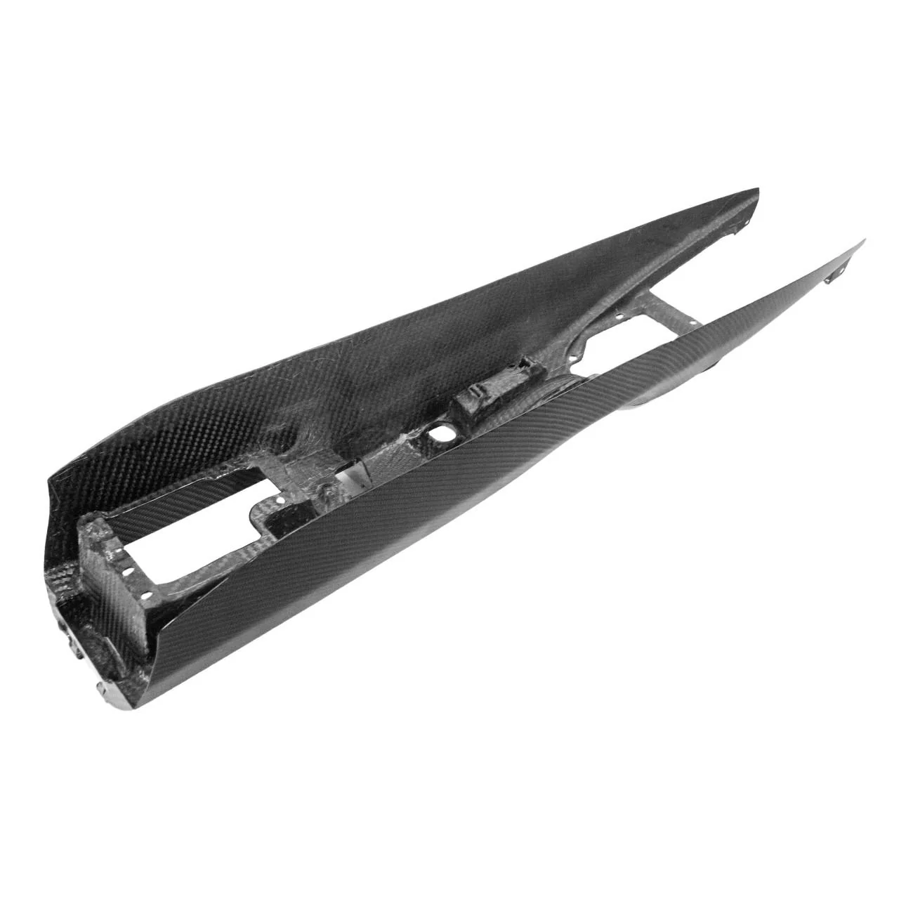 Carbon Fiber Center Console Assembly - Porsche 996/997/987 Boxster Cayman - Image 2