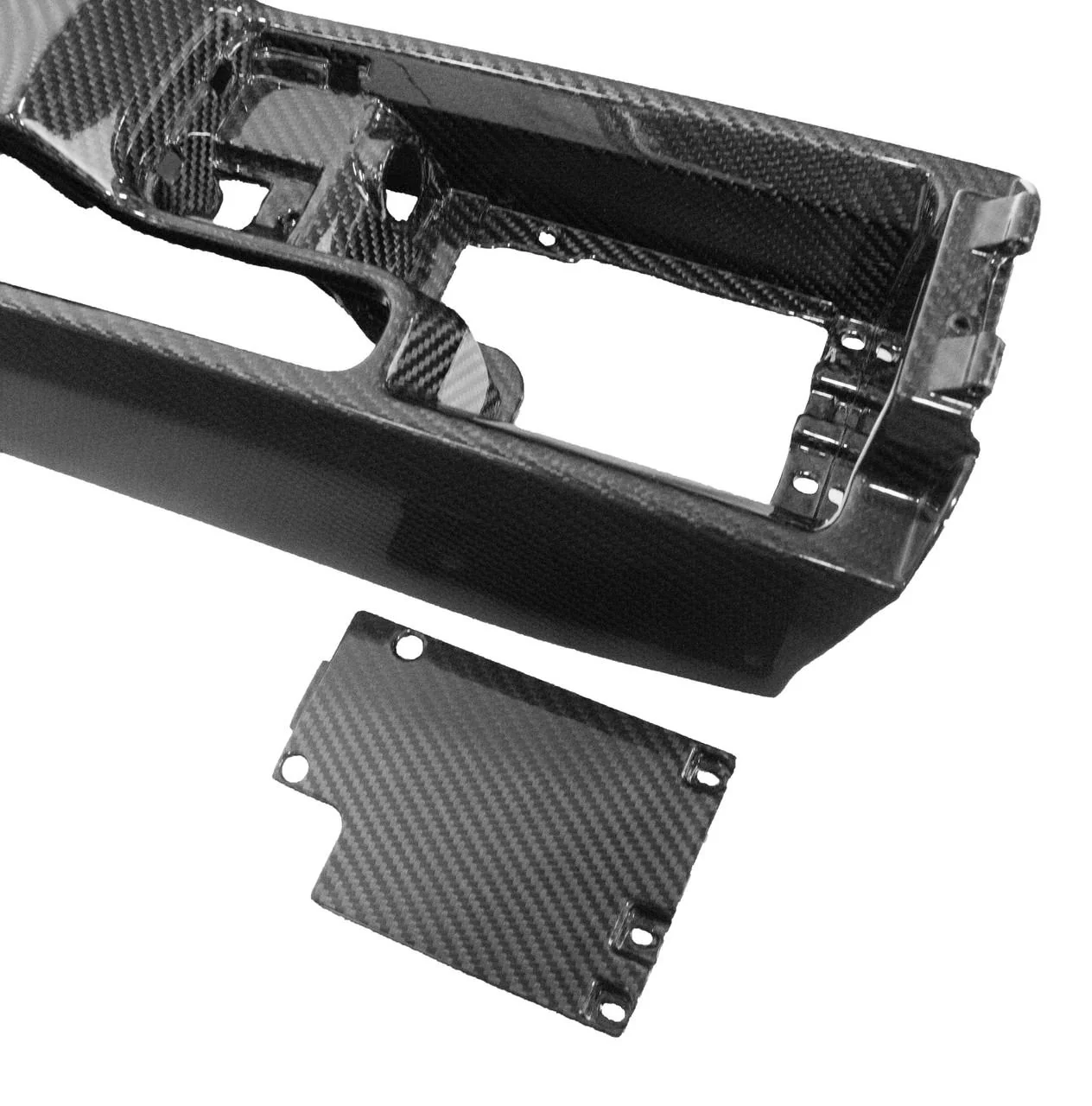 Carbon Fiber Center Console Assembly - Porsche Boxster Cayman 987 - Image 2