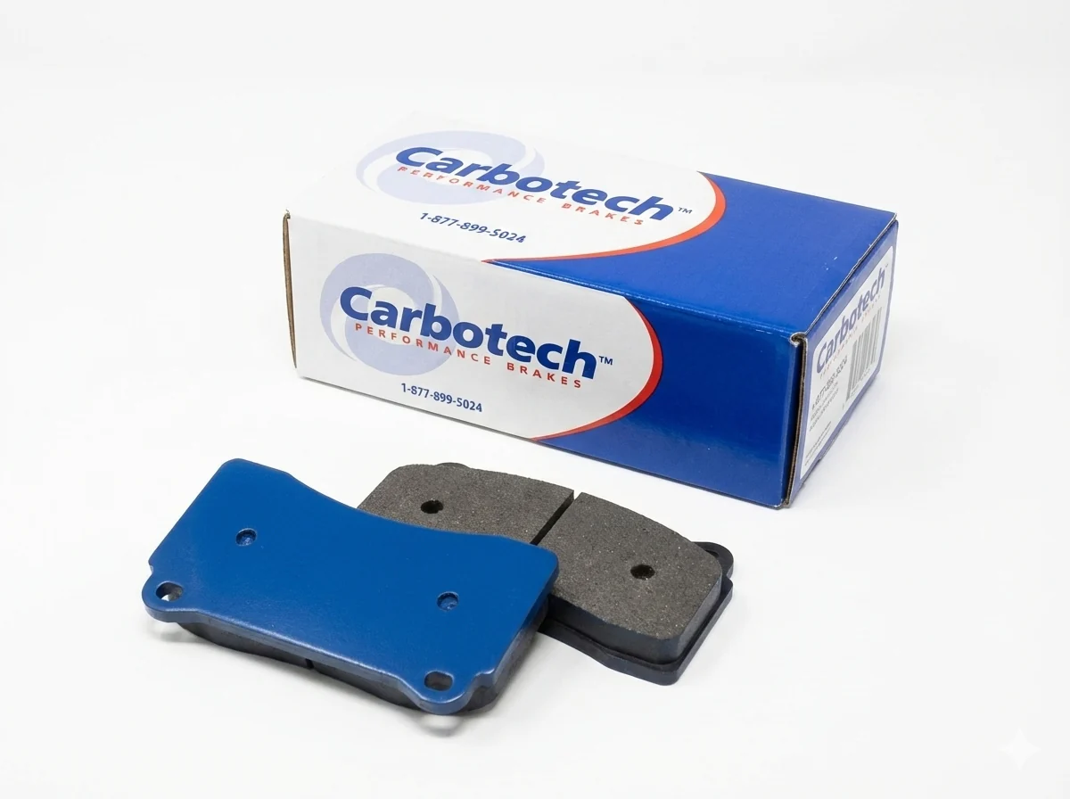 Carbotech Front/Rear Brake Pad Sets for Porsche 718 Cayman (2017–2023)