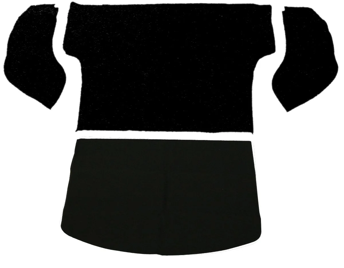 Black Carpet Kit for Volkswagen Type 1 (1954-77)