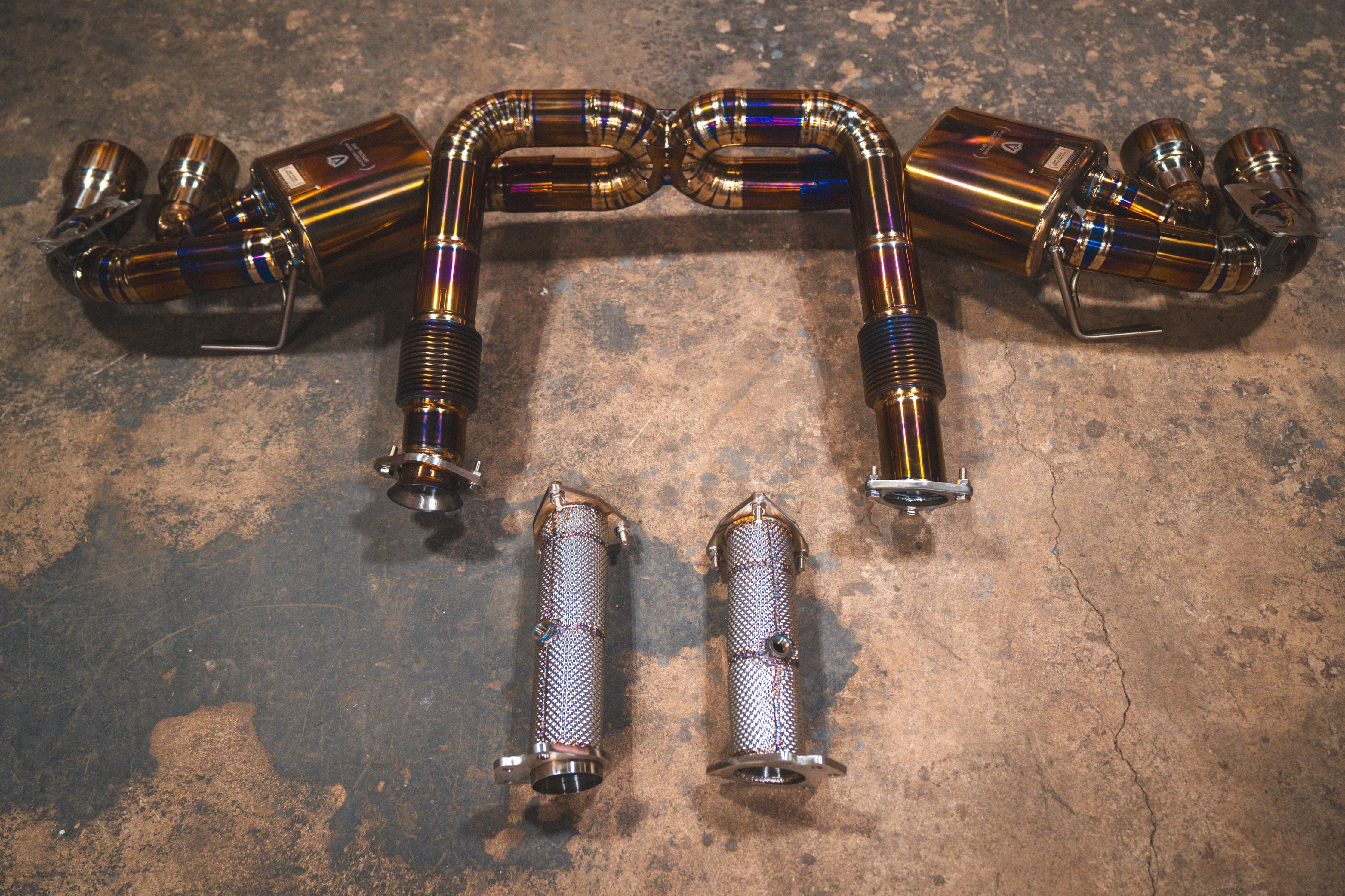 Chevrolet Corvette C8 Valved Sport Exhaust System - Image 4