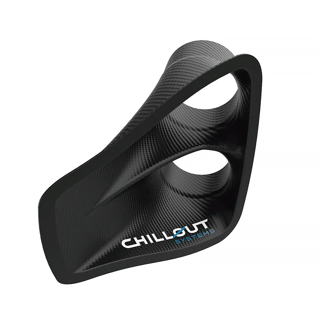 Chillout Systems 4-Inch Carbon Fiber Dual NACA Duct