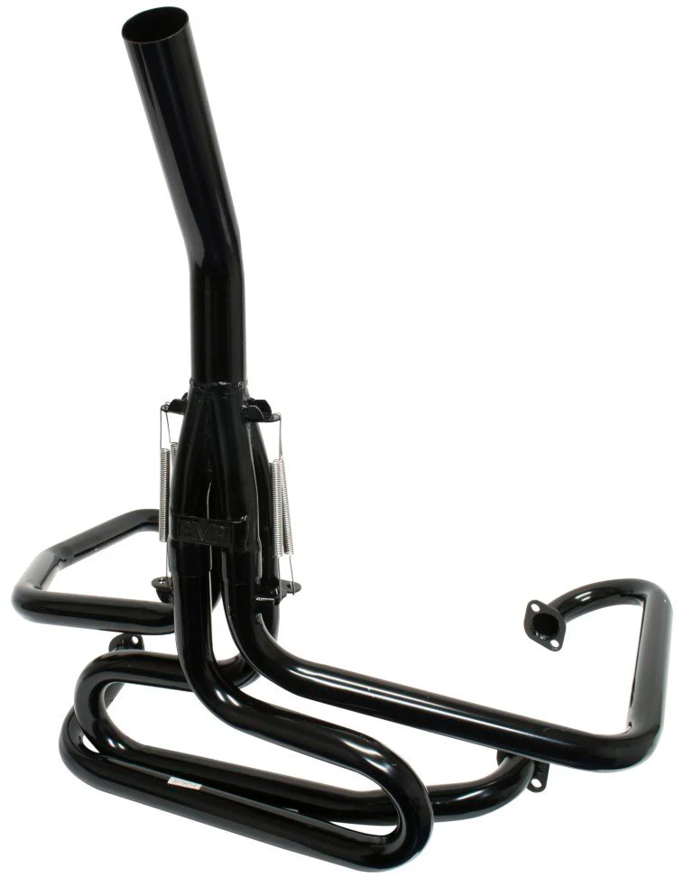 Comp Exhaust, 1 1/2" with Straight Stinger, Black
