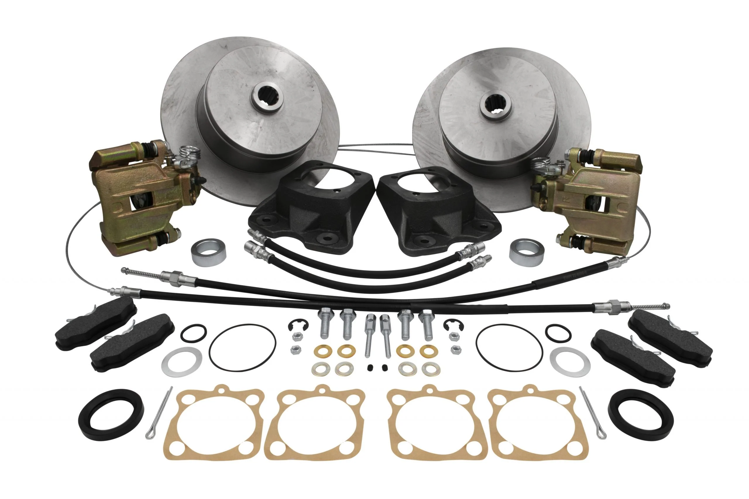 Deluxe Rear Disc Brake Kit, Blank (not drilled), I.R.S. 1973-79