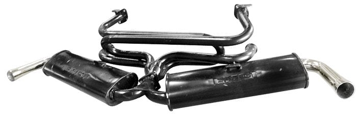 Dual Quiet Exhaust Systems