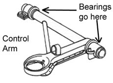 Elephant Racing Front Polybronze™ Bearings - Image 2