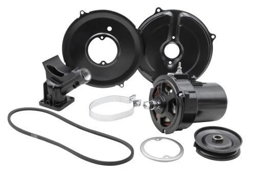 EMPI 90+ Amp Alternator Kit, Black