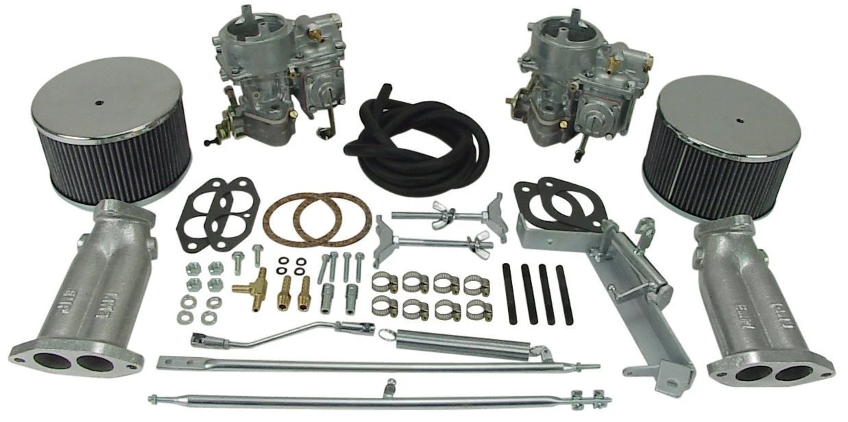 EMPI Dual Carburetor Kit, Type 1, Dual Port