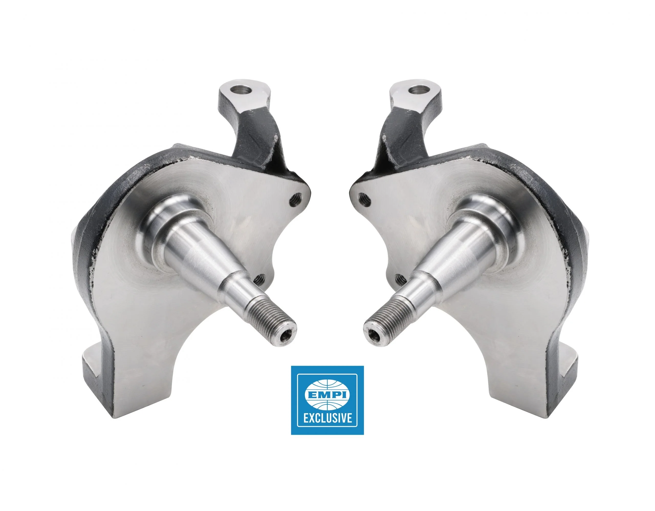 EMPI Forged B/J Drop Spindle Set for 2 Piston Caliper Type 1 Beetle 1966 Thru 1977