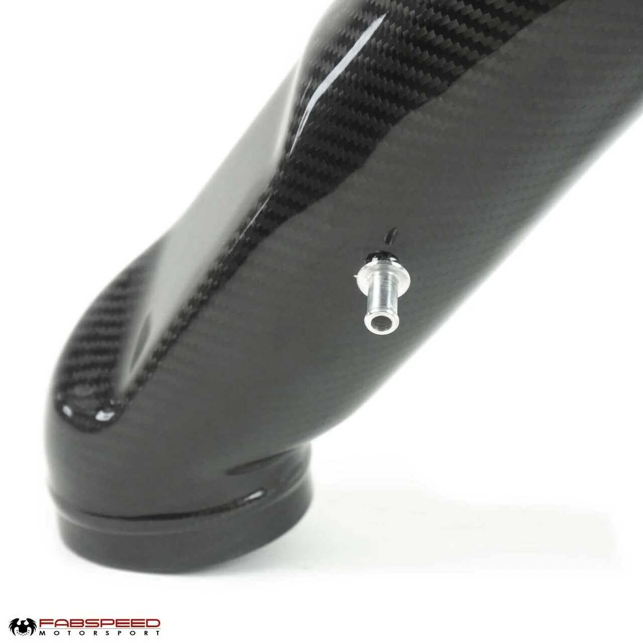 Fabspeed Porsche 964 Carrera RS style Carbon Fiber Heater Duct Tube (1989-1994) - Image 6