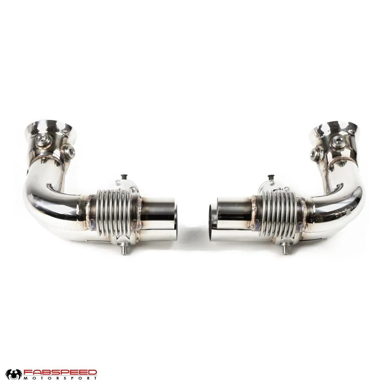 Fabspeed Porsche 991.2 GT3 / GT3 RS Side Muffler Bypass Pipes (2017-2019) - Image 3