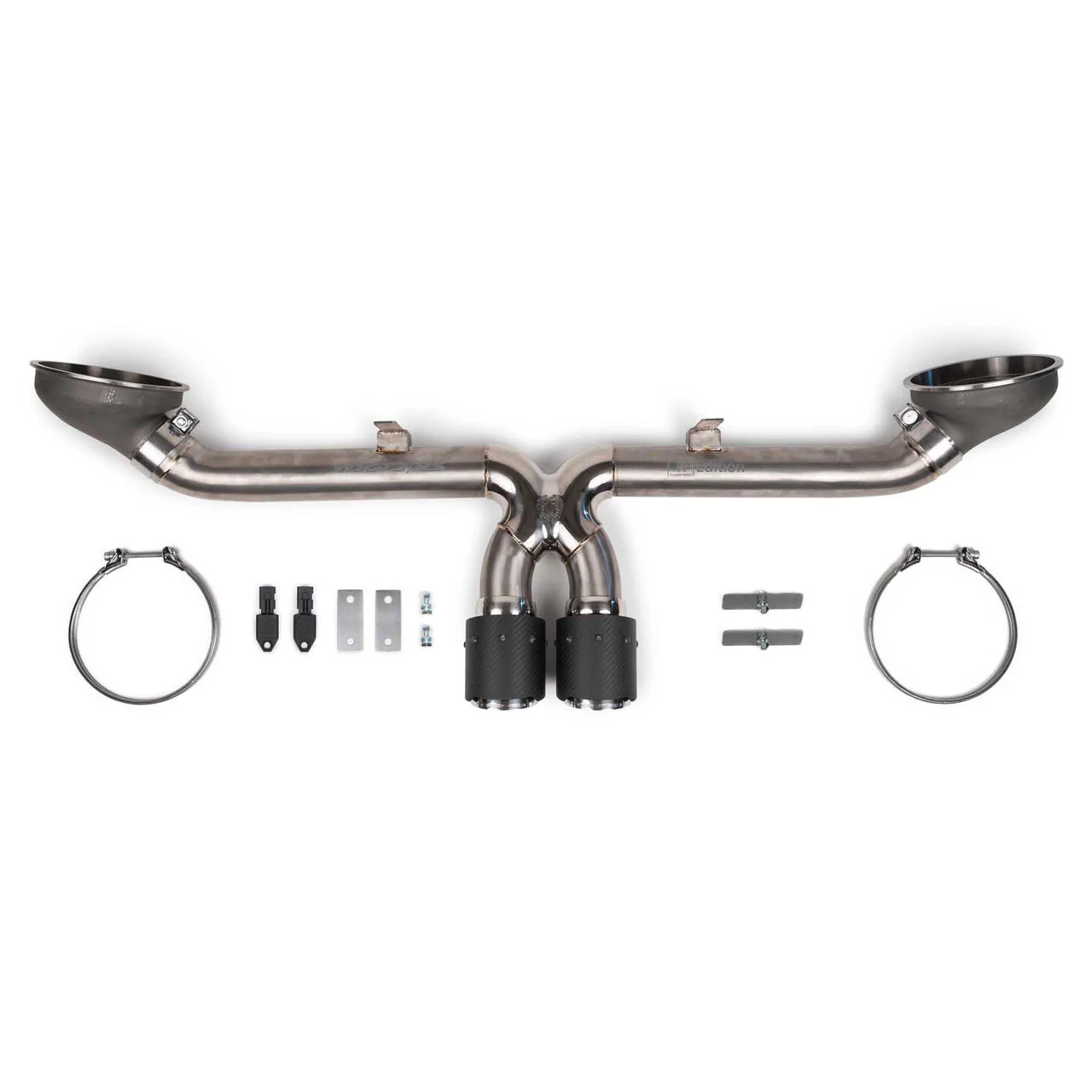 Fabspeed Porsche 992 GT3 / GT3 RS TITANIUM Supercup Cat-Back Exhaust System Non valved (2022+)