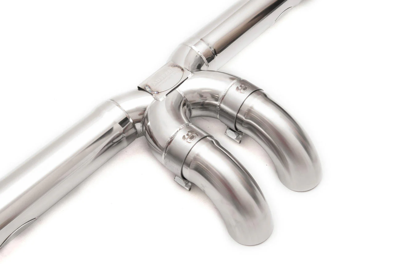 Fabspeed Porsche 997 GT3 / GT3 RS Catback Competition Race X-Pipe (2006-2009) - Image 3