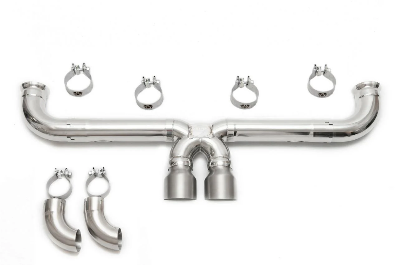 Fabspeed Porsche 997 GT3 / GT3 RS Catback Competition Race X-Pipe (2006-2009) - Image 4