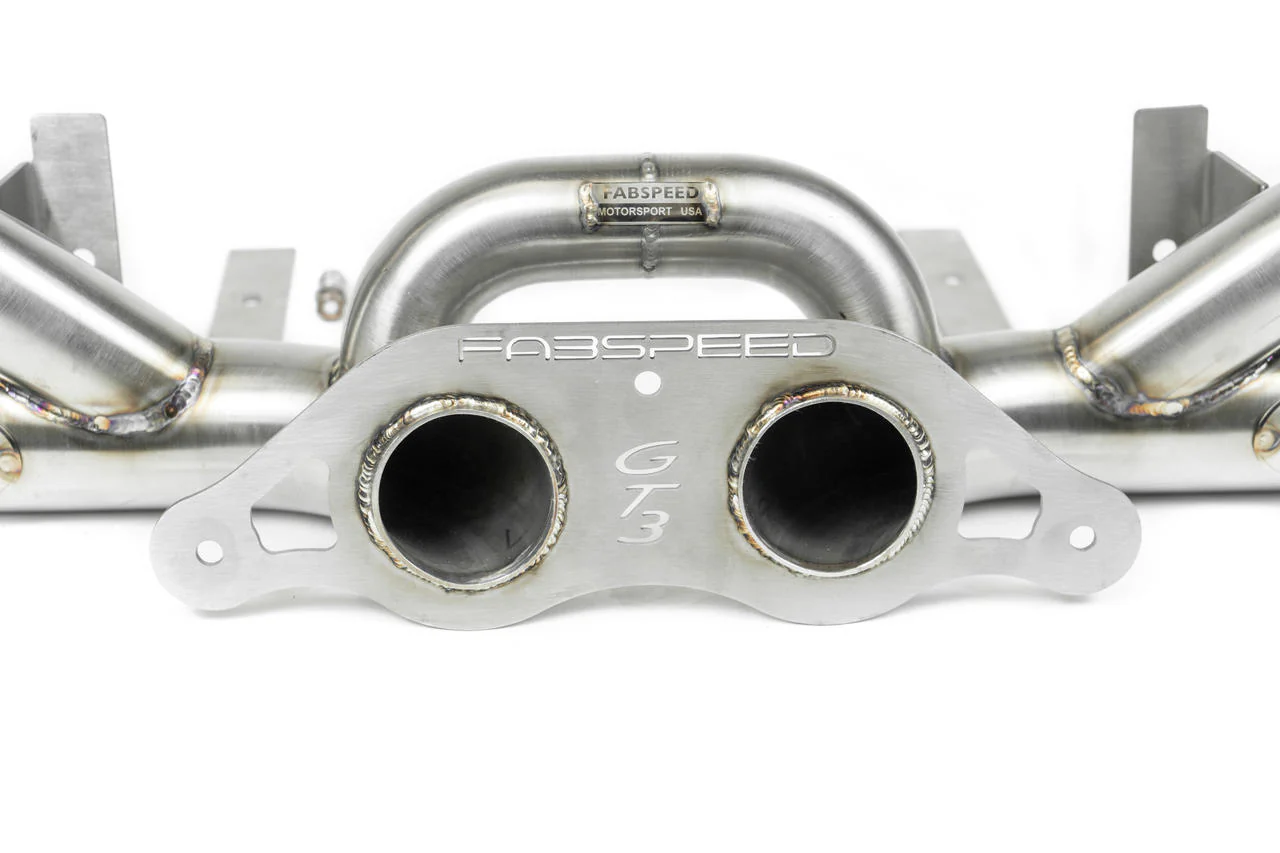 Fabspeed Porsche 997 GT3 / GT3 RS Center Muffler Bypass Pipe - Image 2