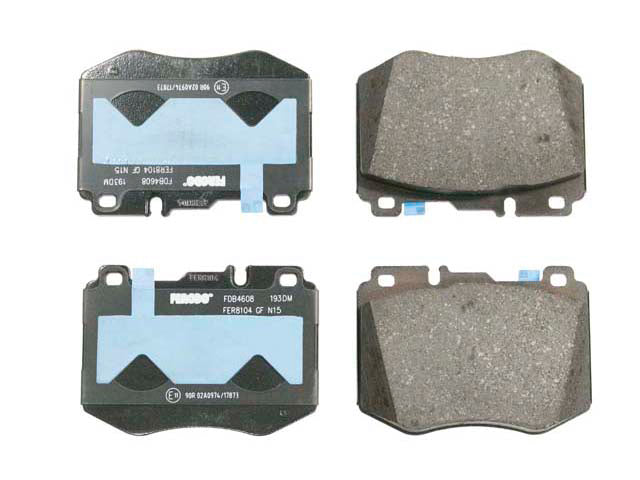 Ferodo Front Brake Pad Set for Mercedes-Benz C300/C43 AMG/E300/C350e/C400/GLC300 (2015–2023) - Image 2