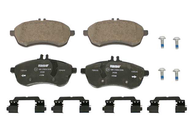 Ferodo Brake Pad Set for Mercedes-Benz C250/C300/SLK250 (2008–2015) - Image 2