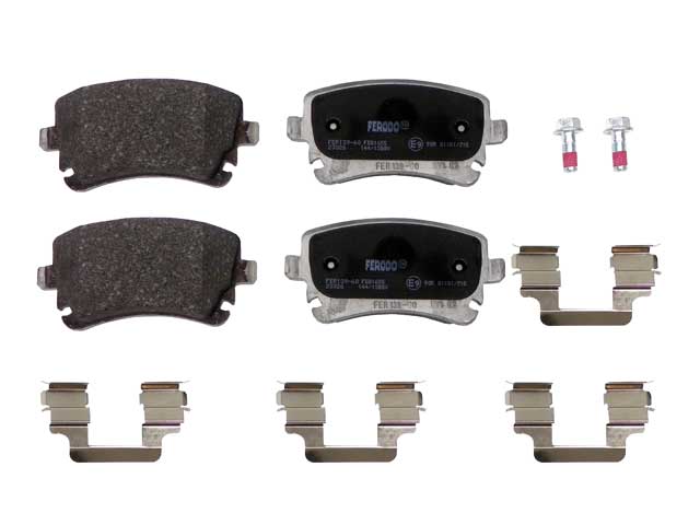 Ferodo Brake Pad Set for Audi A8 Quattro/RS6/S8/A6/A6 Quattro/S6/S4/RS4 (2003–2011) - Image 2