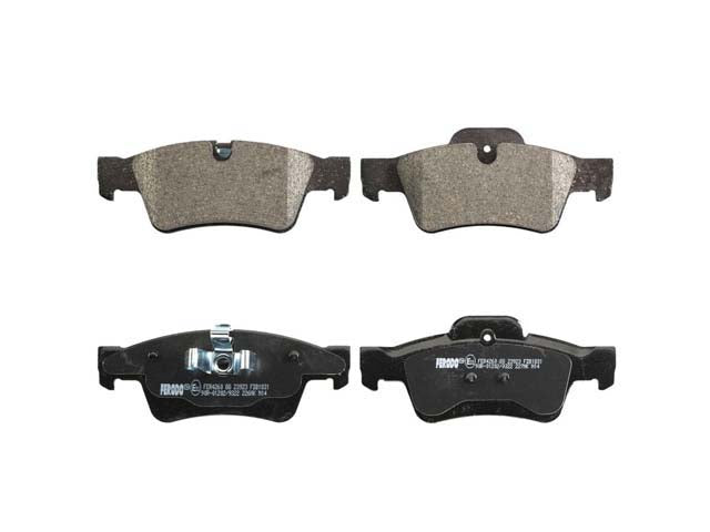 Ferodo Brake Pad Set for Mercedes-Benz G55 AMG/G63 AMG/G65 AMG/ML320/ML350/ML450/ML500/R320/R350/R500/GL320/GL350/GL450/GL550/ML550 (2005–2018)