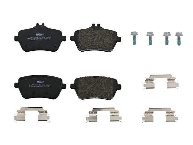 Ferodo Brake Pad Set for Mercedes-Benz SL400/SL450/SL550/Maybach S550/Maybach S560/S450/S550/S550e/S560/S560e (2013–2021)