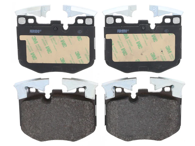 Ferodo Brake Pad Set for BMW 640i xDrive Gran Turismo/740i/740i xDrive/X7/330e/330e xDrive/330i xDrive/430i/430i Gran Coupe/530e xDrive/530i/530i xDrive/540d xDrive/i4/iX/M340i/M340i xDrive/M440i xDrive/M440i xDrive Gran Coupe/X3/X4/X5/Z4 (2016–2025)