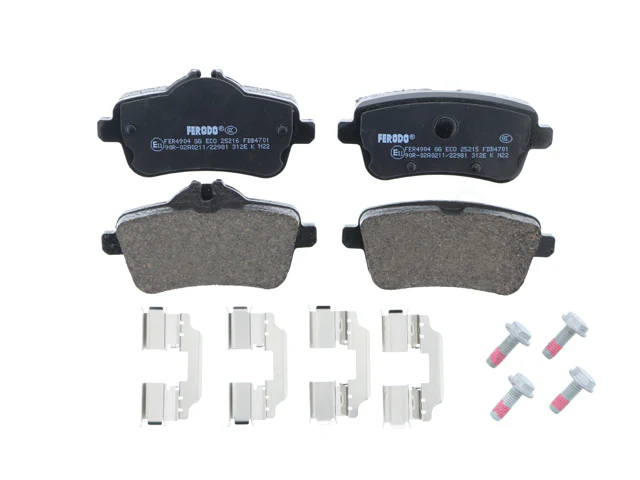 Ferodo Brake Pad Set for Mercedes-Benz GLE300d/GLE350/ML250/ML350 (2012–2018)