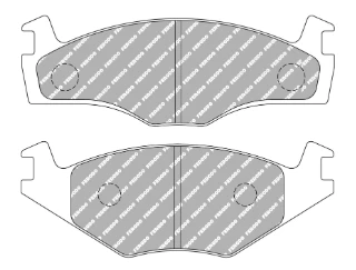 Ferodo Front Brake Pad Set FCP0392 for Porsche 928 S4/GT/GTS (1987–1995)