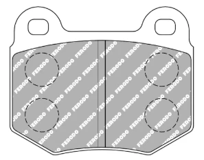 Ferodo Front Brake Pad Set FCP0448 for Porsche/Audi/BMW Motorsport Applications