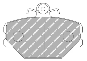 Ferodo Front Brake Pad Set FCP0524 for Porsche/Audi/BMW Motorsport Applications