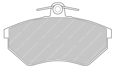 Ferodo Front Brake Pad Set FCP0774 for Porsche/Audi/BMW Motorsport Applications