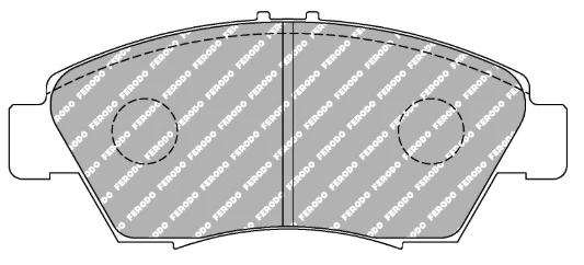 Ferodo Front Brake Pad Set FCP0776 for Porsche/Audi/BMW Motorsport Applications