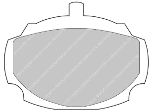 Ferodo Brake Pad Set FCP0823 for Porsche/Audi/BMW Motorsport Applications
