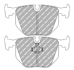Ferodo Brake Pad Set FCP0857 for Porsche/Audi/BMW Motorsport Applications