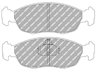 Ferodo Brake Pad Set FCP0876 for Porsche/Audi/BMW Motorsport Applications